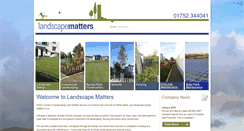 Desktop Screenshot of landscapemattersltd.co.uk